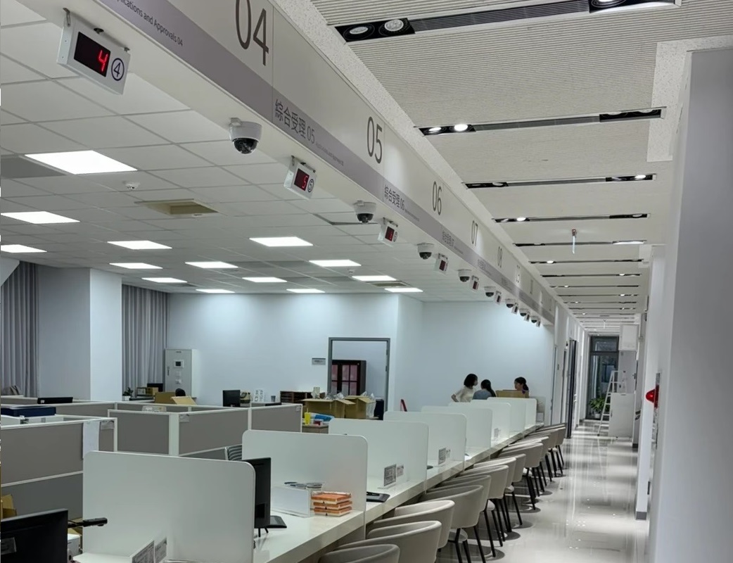 晶霖企業叫號機 台中戶政事務所